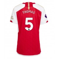Echipament fotbal Arsenal Thomas Partey #5 Tricou Acasa 2023-24 pentru femei maneca scurta
